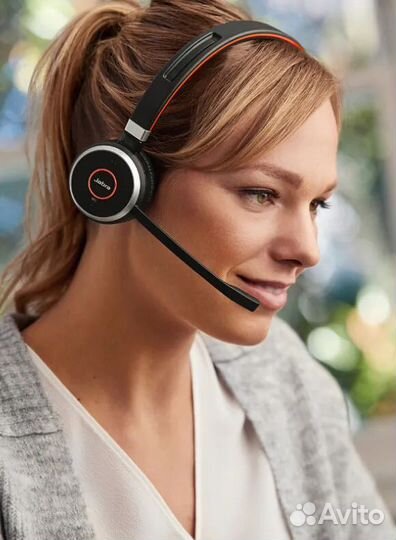 Беспроводные наушники Jabra Evolve 65 SE MS