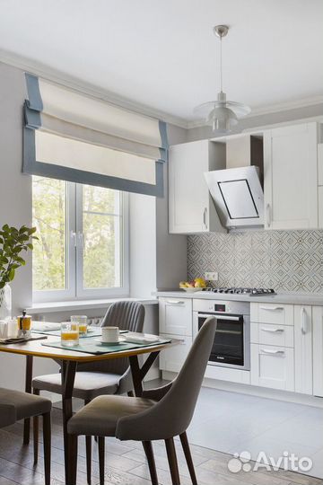 Пошив римских штор на заказ