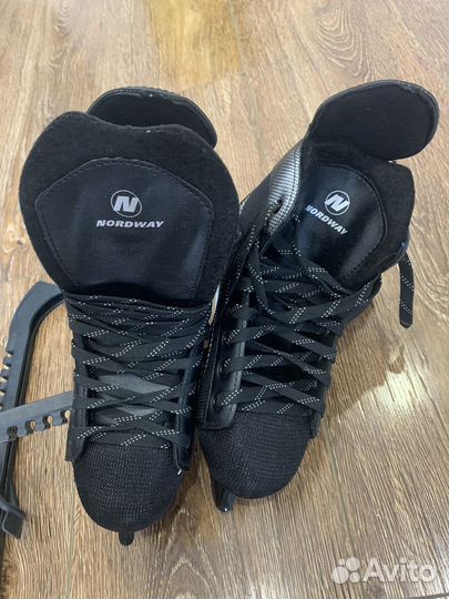 Коньки хоккейные, детские, 37 размер