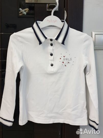 Рубашка школьная для девочки 128