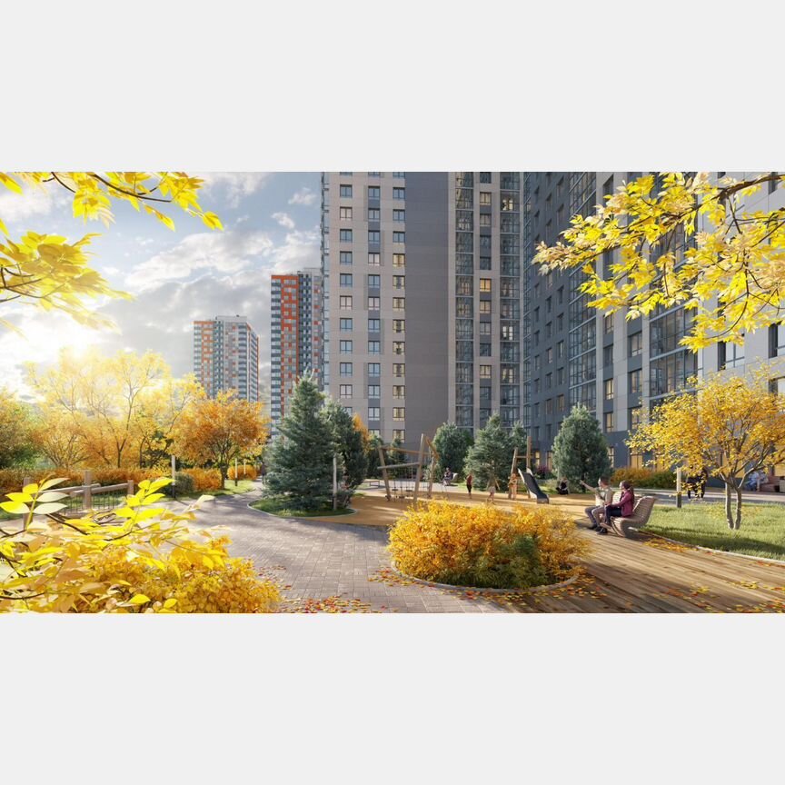 Квартира-студия, 61,3 м², 2/24 эт.