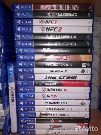 Диски игры для PS4