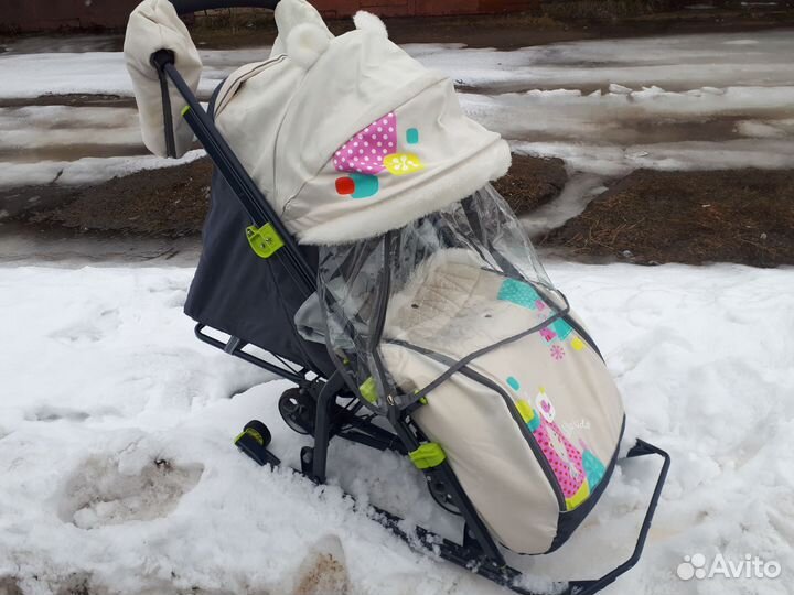 Коляска санки