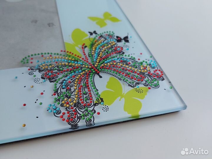 Фоторамка стекло стразы