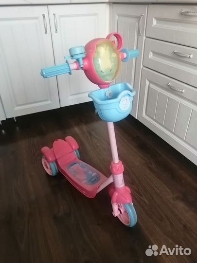 Самокат 3 колёсный свинка пеппа
