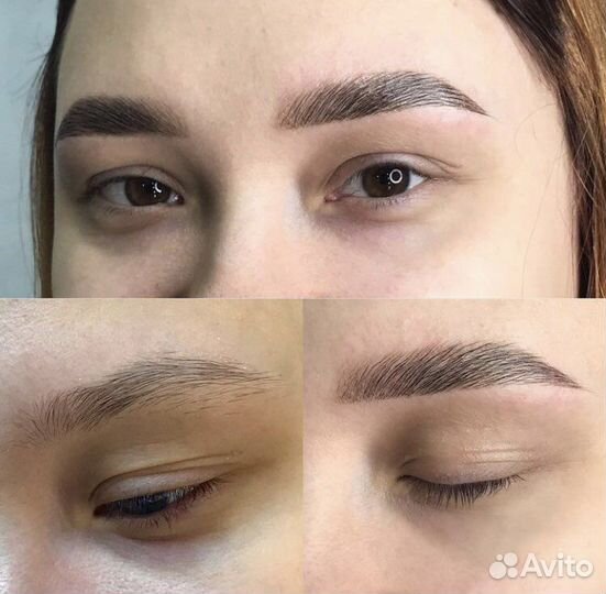 Обучение брови, ламинирование ресниц