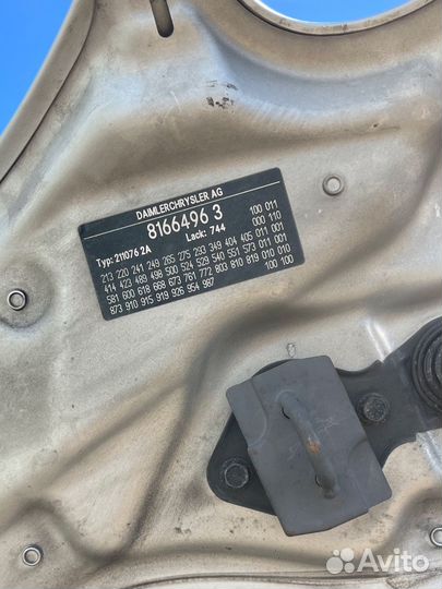 Капот мерседес w211 цвет744U