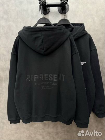 Зип худи represent