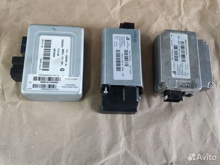 Ремонт блоков эбу, эур ваз