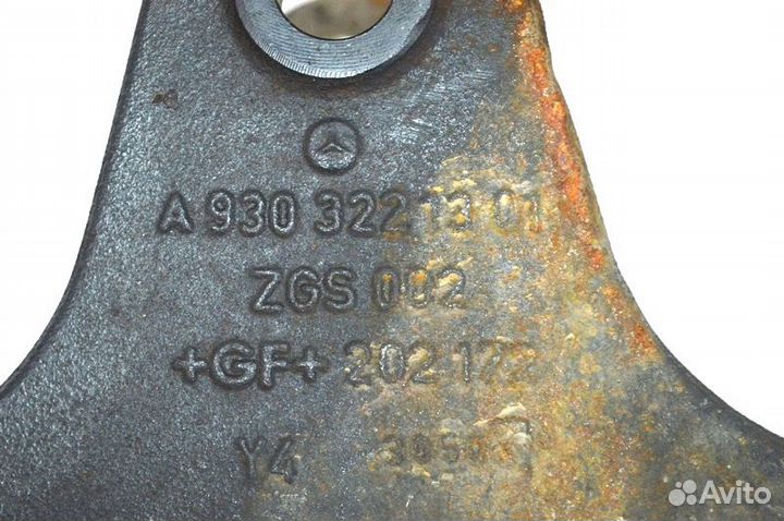 Кронштейн рессоры, переднего моста, передний левый