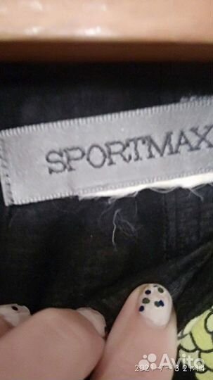 Платье sportmax max mara италия хлопок