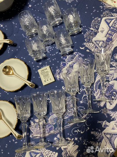 Рюмка, стопка, хрусталь