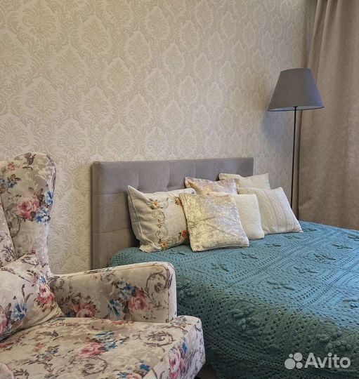 Плед вязаный ручная работа