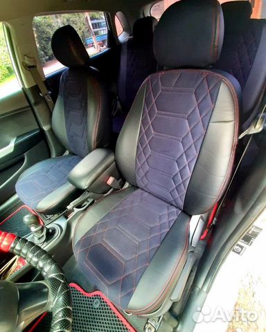 Чехлы Kia Rio 3 (комбо)