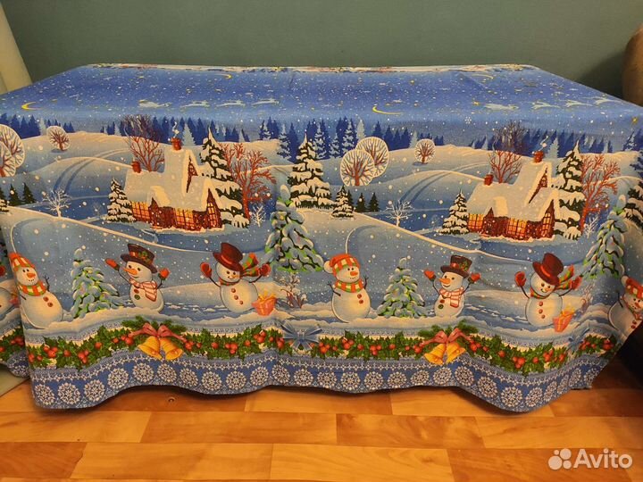Скатерть новогодняя