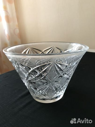 Ваза из хрусталя для фруктов(СССР)