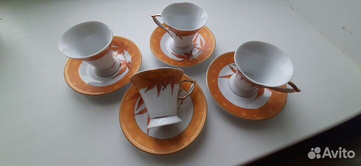 Кофейная пара фарфор