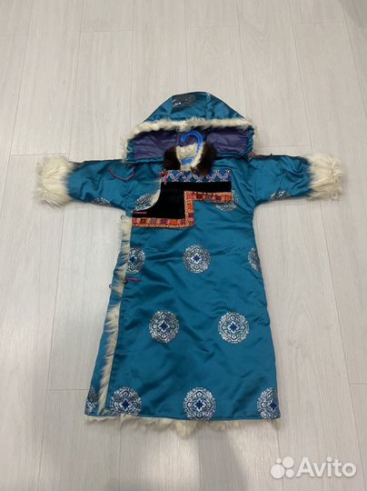 Зимний бурятский дэгэл