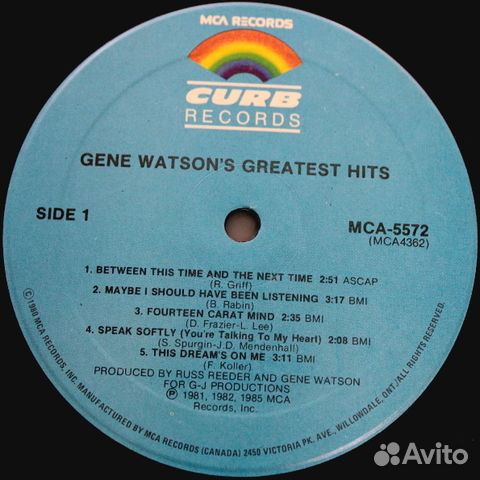 Gene Watson / Greatest Hits (LP)