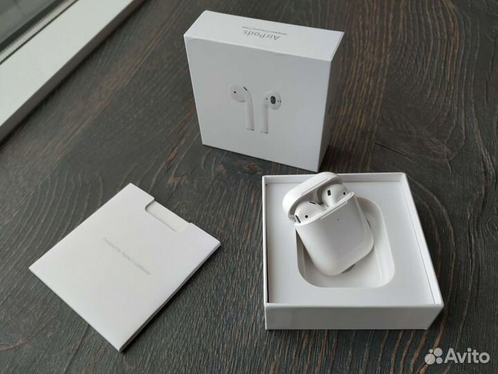 Беспроводные наушники apple airpods 2