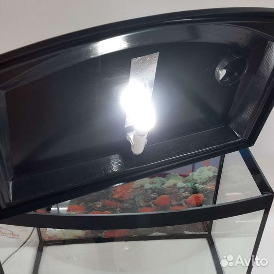 Аквариумы 85 литров с крышкой и светом
