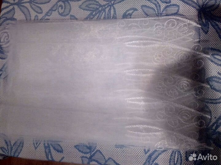 Остатки ткани тюль