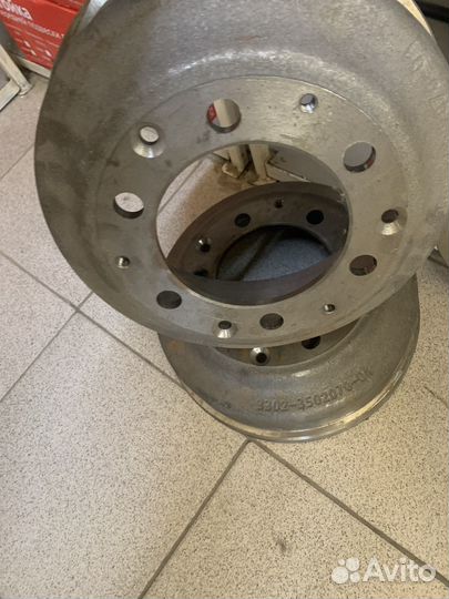 Тормозные барабаны на газель новые проточенные
