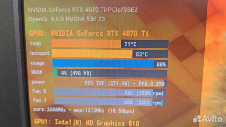 Видеокарта gigabyte rtx 4070 ti eagle OC 12G