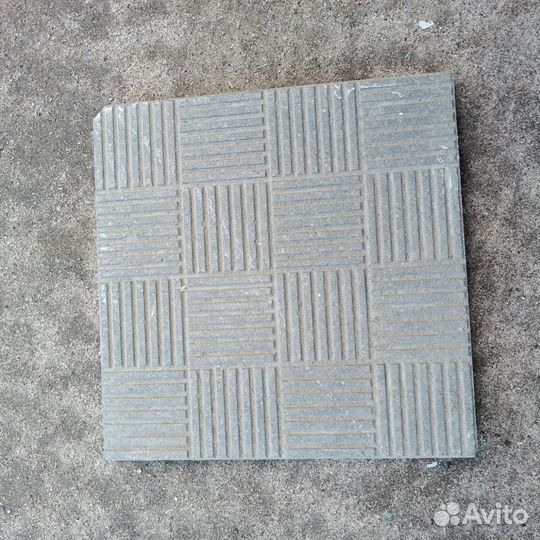 Тротуарная плитка бу