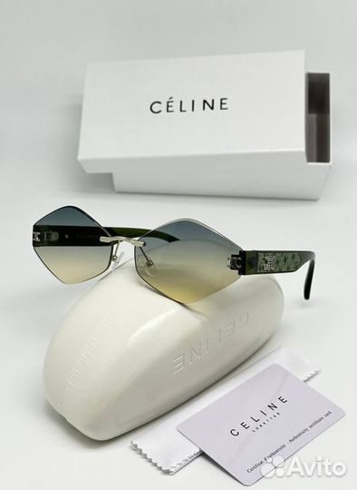Солнцезащитные очки Celine полный комплект