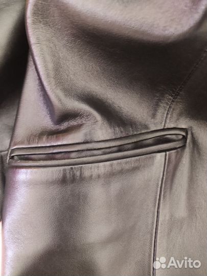Куртка кожаная женская 48 50