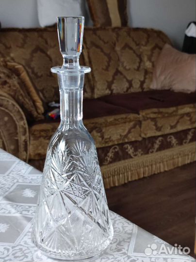 Графин хрустальный СССР