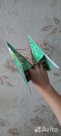 Бумажные драконы на руку