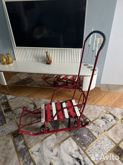 Санки на колесах