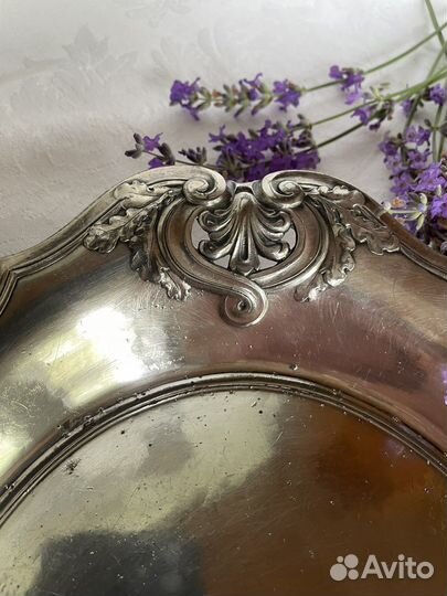 Антикварный набор совочков для крошек