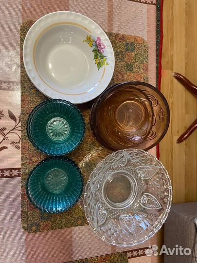 Набор из 11 предметов Советской посуды