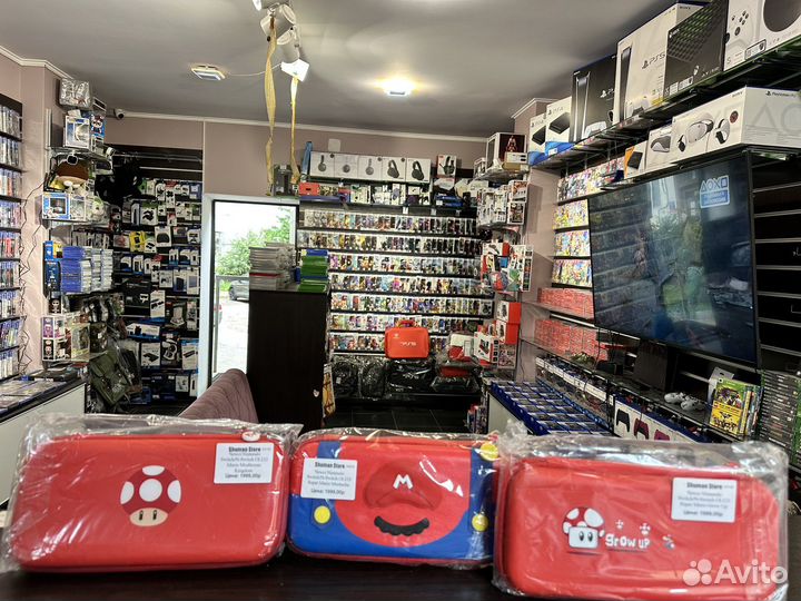 Чехол для nintendo switch oled новый