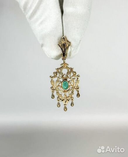 Золотые серьги 11,22 гр. 585