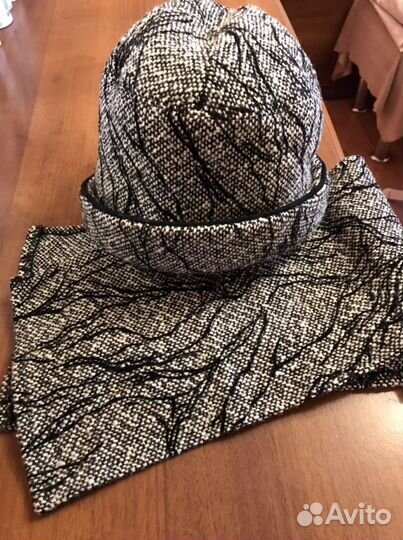 Комплект шапка и шарф