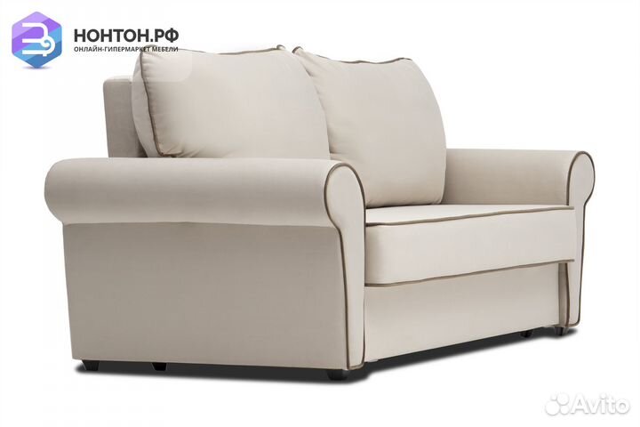 Диван еврокнижка Прованс бежевый