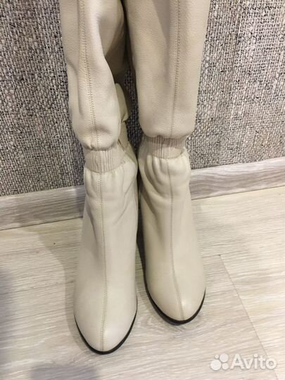 Сапожки натуральная кожа