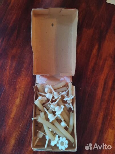 Свечи ночник рулетка переводки значек СССР