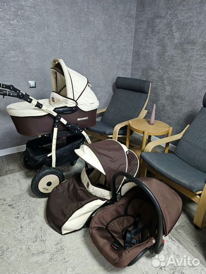 Коляска 3 в 1 verdi sonic