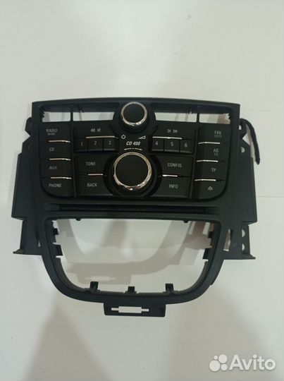 Блок управления магнитолой opel astra J 09-12