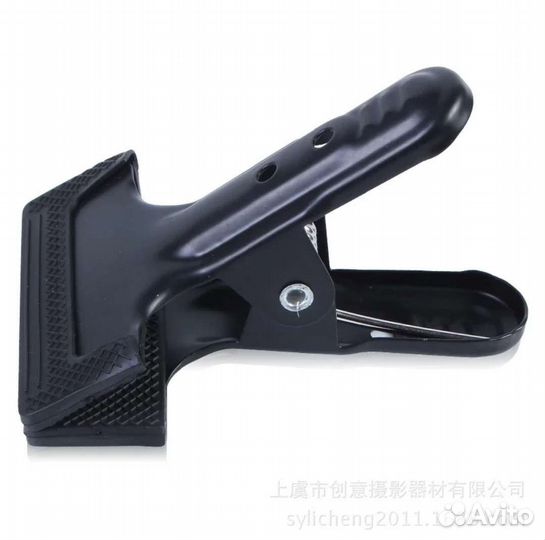 Зажим для фото фонов - прищепка, металл