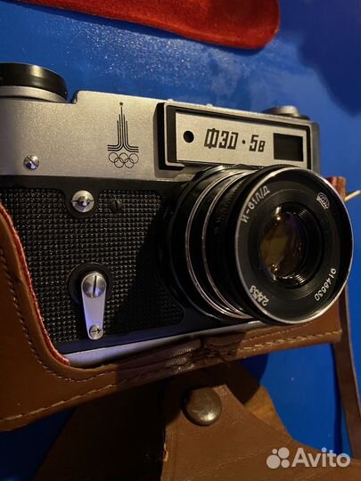 Плёночный фотоаппарат фэд 5в олимпийский