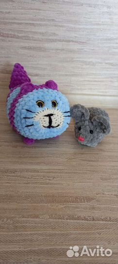 Мягкая игрушка котик