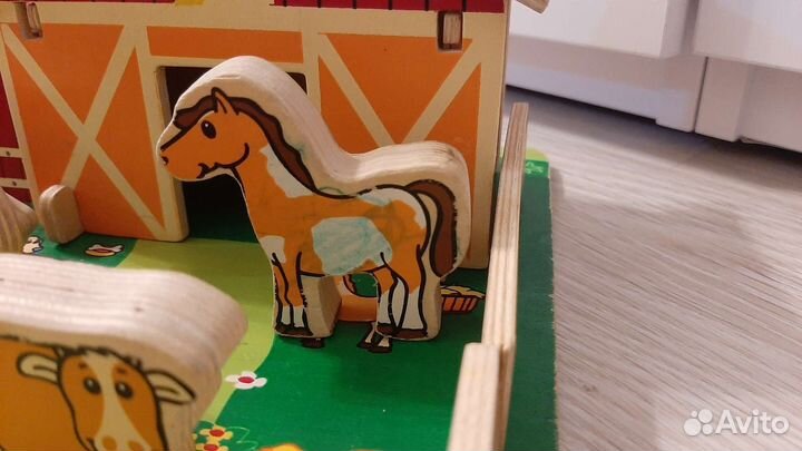 Игрушка Ферма деревянная