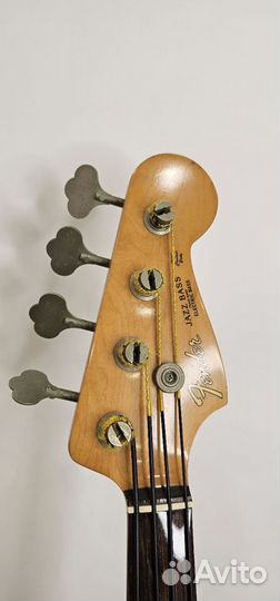 Бас гитара безлад Fender Jazz Bass Type JB62-FL