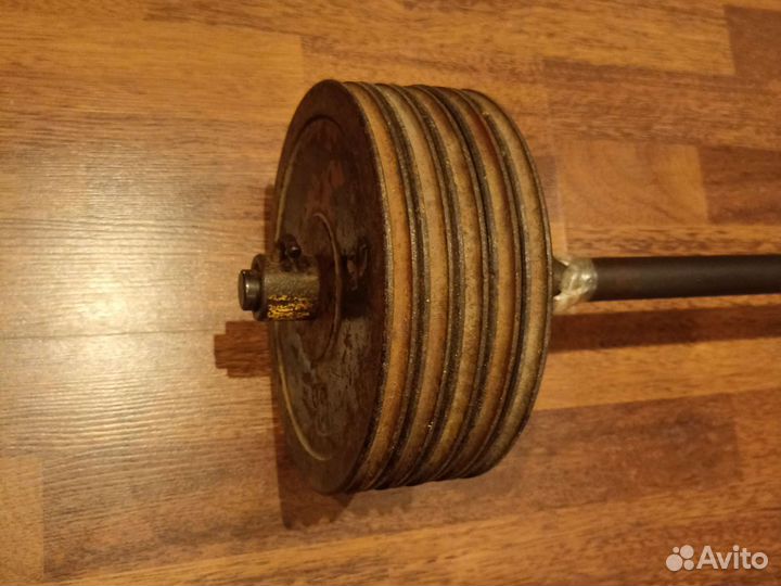 Штанга гриф блины СССР